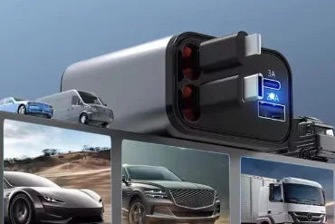 USB-C Retractable Car Charger